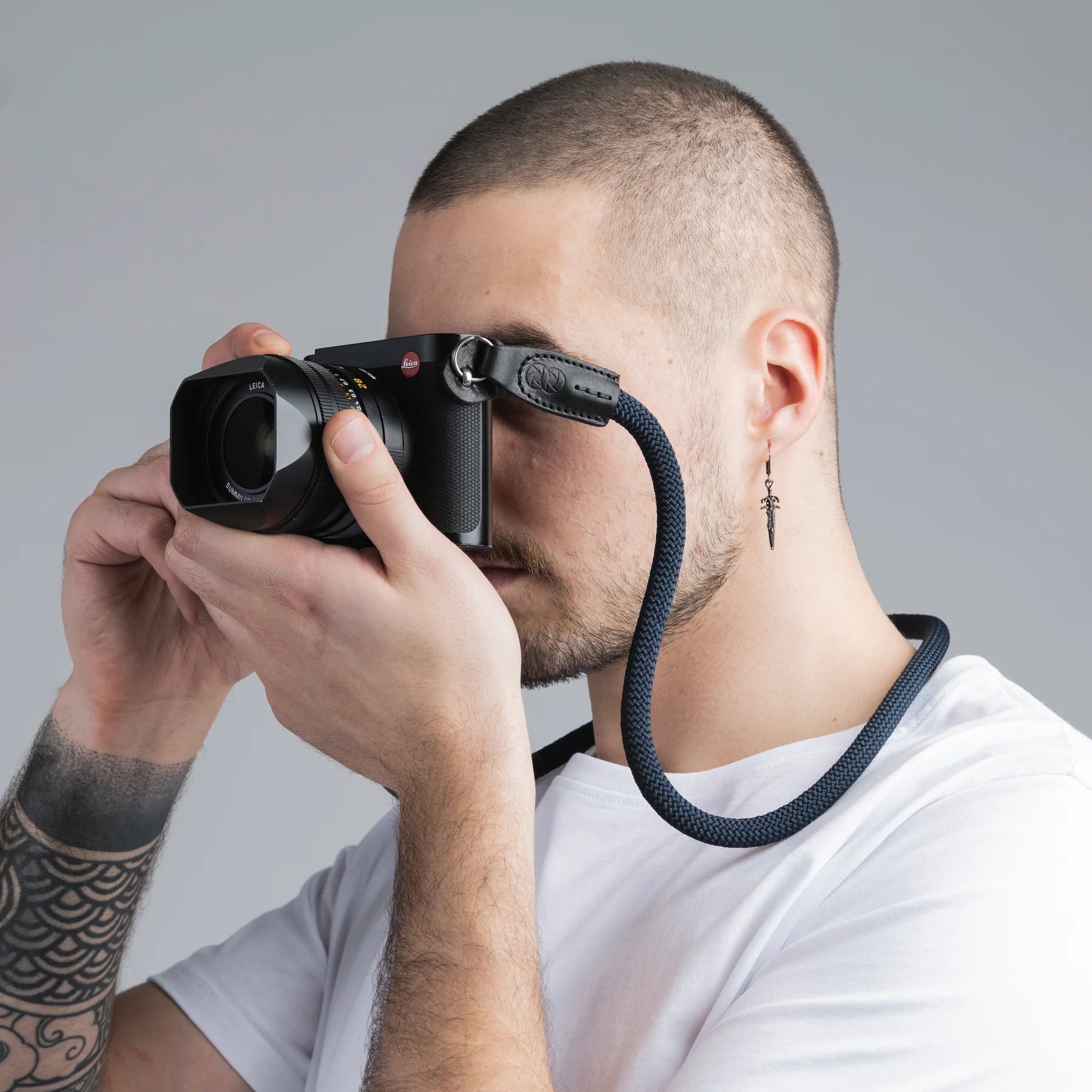 Rope Camera Strap Navy